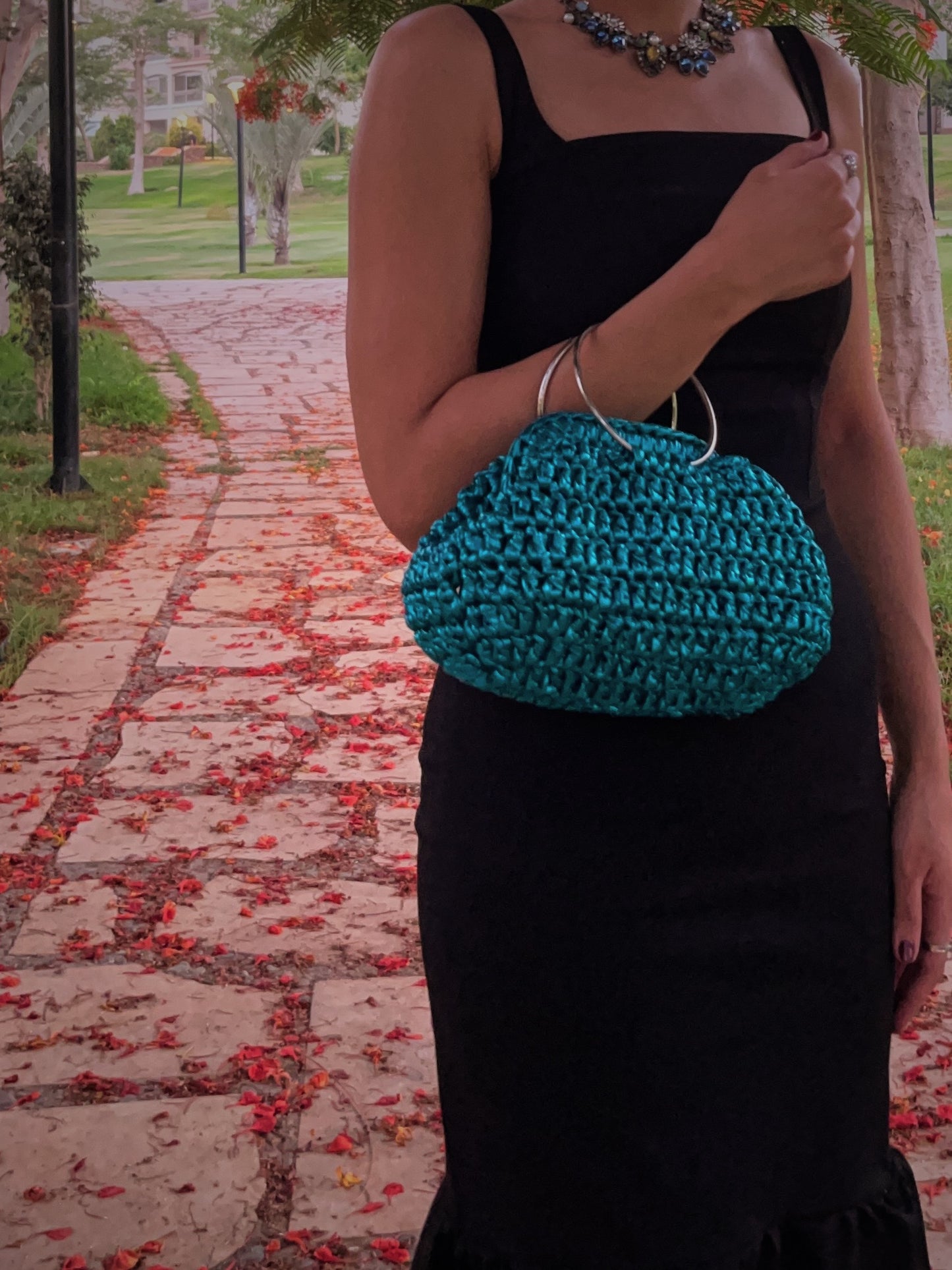 Azure Muse Clutch
