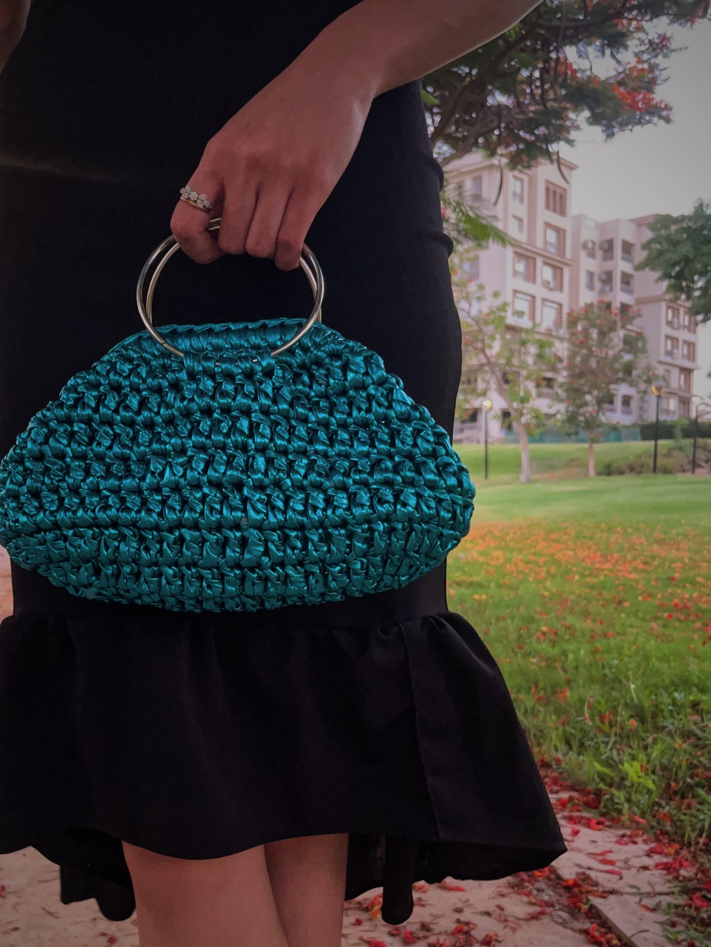 Azure Muse Clutch