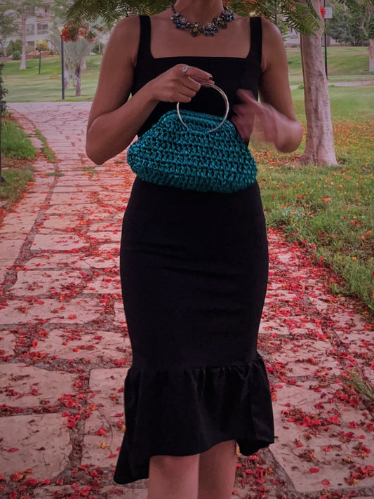 Azure Muse Clutch