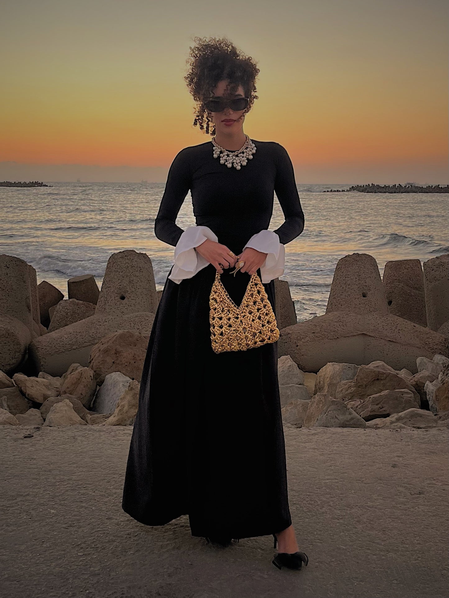 Golden Statement Clutch✨